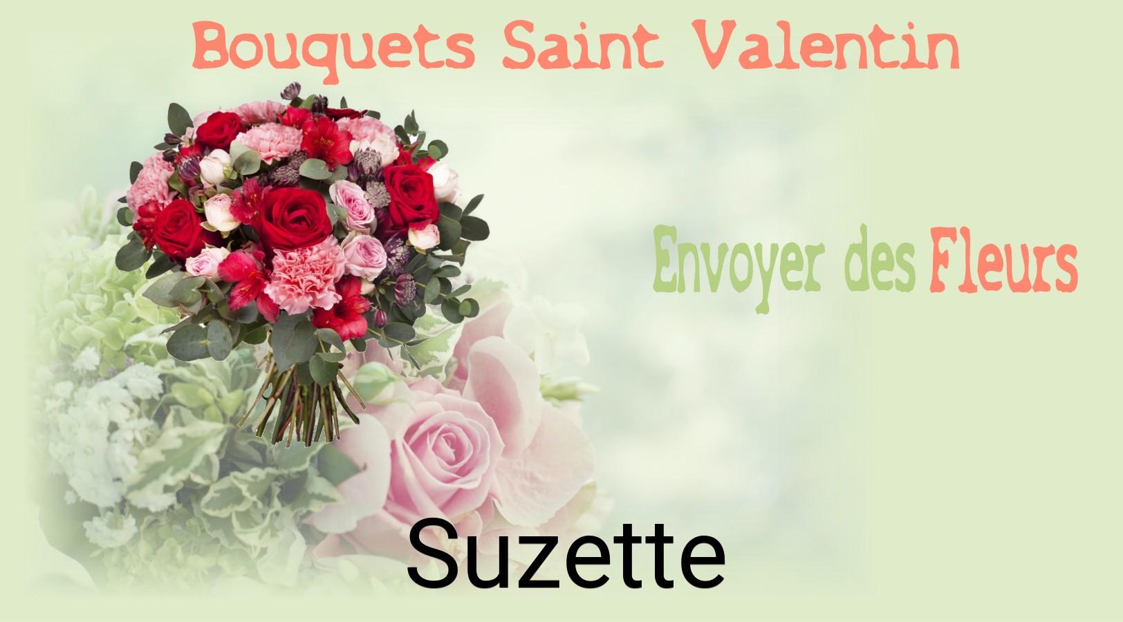 Roses de Saint-Valentin livrées à Suzette